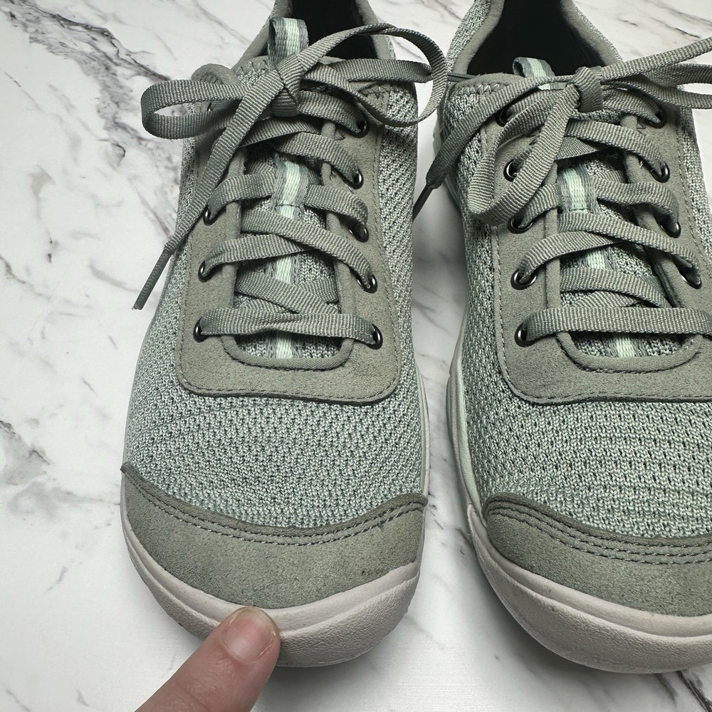 KEEN Hush Knit CNX Green Sneakers 1020372 Women Size 8.5 Contour Arch - Picture 13 of 13